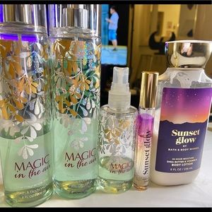 Lot of Bath & Body Works Magic In The Air & Sunset Glow